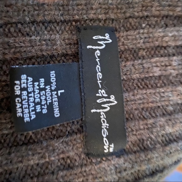 COPY -  Merser and Madison Olive Sweater - Picture 5 of 5